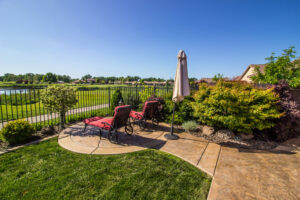 Beautiful stamped concrete patio in Houston, TX